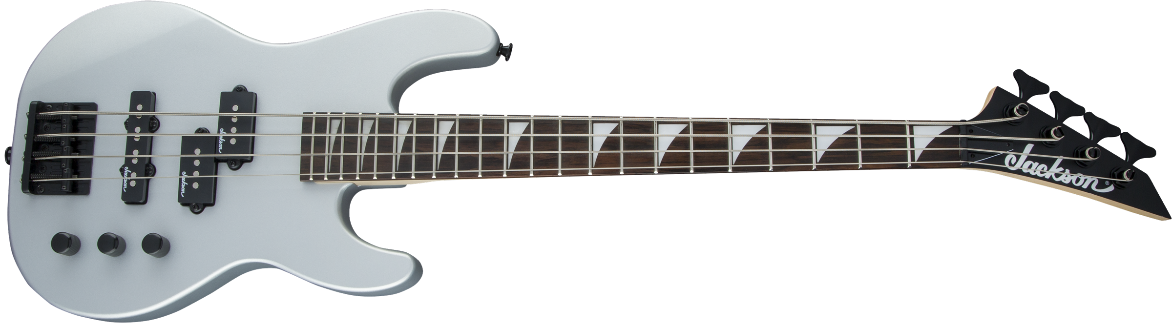 Jackson JS1X Minion Bass Silver Satin